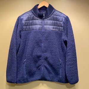 Vineyard Vines Navy Sherpa Jacket